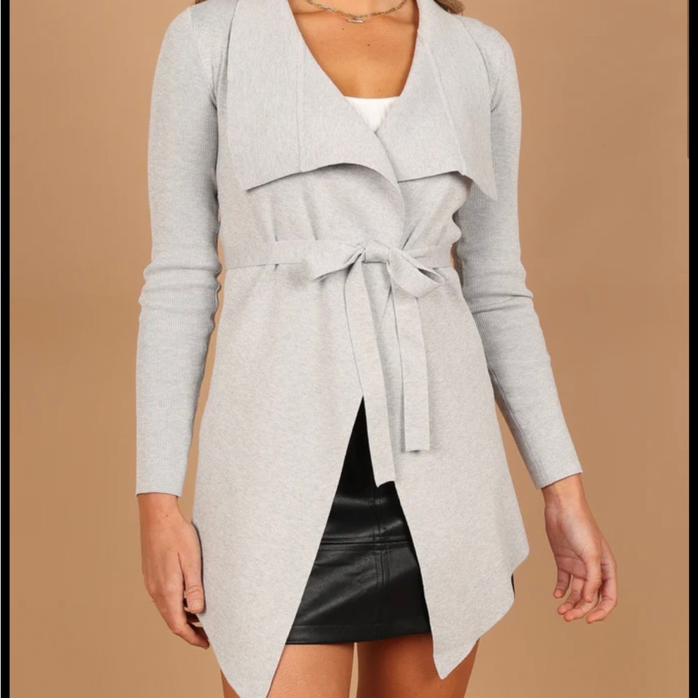 Petal and Pup Wrap Cardigan